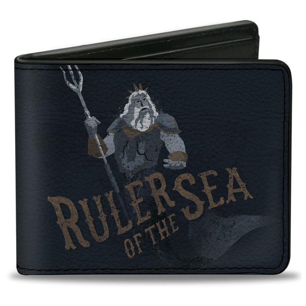 9241 Disney Wallet, Bifold, The Little Mermaid King Triton Ruler of the Sea
